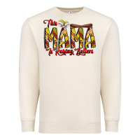 Sandshell this mama is raising ballers softball and baseball Premium Sweatshirt - CowhideDigitalArt