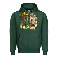Sports Green The Hunt Is On Zipper Hoodie - BundleAndBundleShop