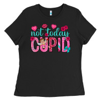 Black not today cupid Ladies Tee - NancyCooperArtShop