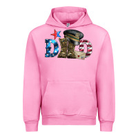 Fuchsia Pink dad military boots and hat Urban Hoodie - Artiststas