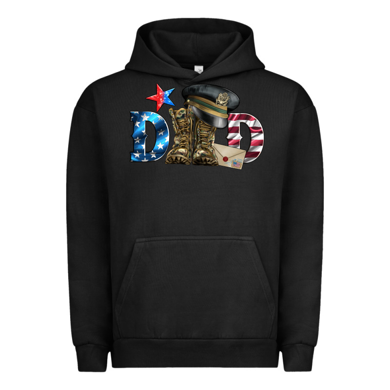 Dad Military Boots And Hat Urban Hoodie by Artiststas | Teevron