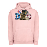 Pigment Salmon dad military boots and hat Urban Hoodie - Artiststas