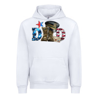 White dad military boots and hat Urban Hoodie - Artiststas