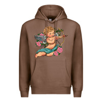 Chestnut cupid valentine's day Premium Hoodie - RanaPortraitStore