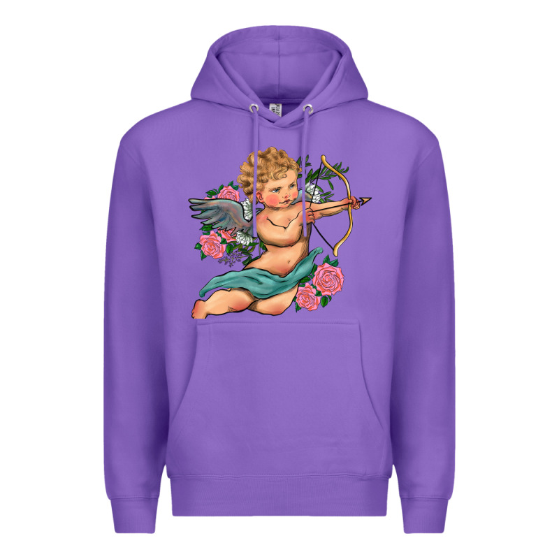 Cupid Valentine's Day Premium Hoodie by RanaPortraitStore | Teevron