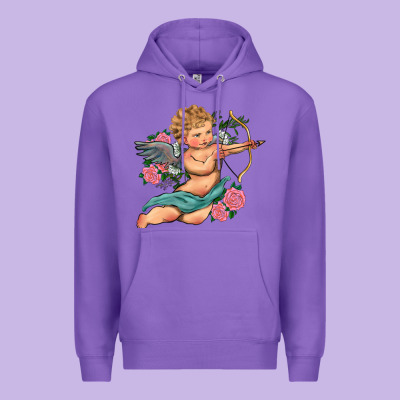 Cupid Valentine's Day Premium Hoodie Designed By Ranaportraitstore