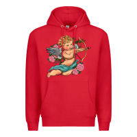Red cupid valentine's day Premium Hoodie - RanaPortraitStore