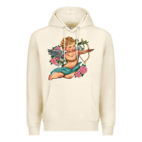 Tofu cupid valentine's day Premium Hoodie - RanaPortraitStore