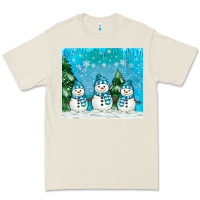 Bone snowman Premium Tee - MaliasSmallBusiness