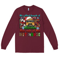 Burgundy the jolliest bunch of drivers this side of the nut Long Sleeve Tee - texasbilliewilder