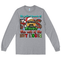 Heather Grey the jolliest bunch of drivers this side of the nut Long Sleeve Tee - texasbilliewilder