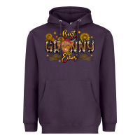 Plum best granny ever western theme Heavyweight Hoodie - CowhideDigitalArt