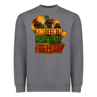 Storm Juneteenth celebrate freedom Heavyweight Sweatshirt - HowdyJamesFarm