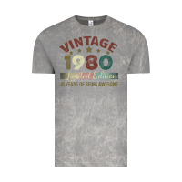 Cloud Rock Vintage 1980 Limited Edition 41 Years Of Being Awesome Vintage Tee - Bettercallsaul