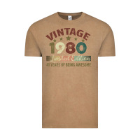 Vintage Coffee Vintage 1980 Limited Edition 41 Years Of Being Awesome Vintage Tee - Bettercallsaul