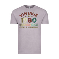 Vintage Zinc Vintage 1980 Limited Edition 41 Years Of Being Awesome Vintage Tee - Bettercallsaul
