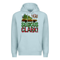 Blue Mist you serious clark with vacation car bbs Premium Hoodie - BundleAndBundleShop