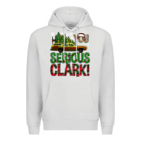 Dove Grey you serious clark with vacation car bbs Premium Hoodie - BundleAndBundleShop