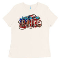 Bone American babe Ladies Tee - NancyCooperArtShop