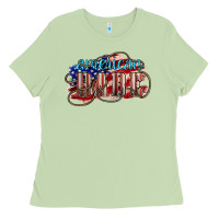 Matcha American babe Ladies Tee - NancyCooperArtShop