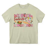 Mossy cupid's favorite lunch lady Heavy Core Tee - MaliasSmallBusiness