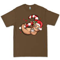 Cacao cute christmas sloth Premium Tee - MaliasSmallBusiness