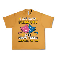 Peanut Butter My Brain is 95% Show Tunes. Funny Theatre Gift. Urban Heavy Tee - Bettercallsaul