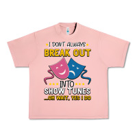 Salmon My Brain is 95% Show Tunes. Funny Theatre Gift. Urban Heavy Tee - Bettercallsaul