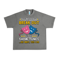Tornado My Brain is 95% Show Tunes. Funny Theatre Gift. Urban Heavy Tee - Bettercallsaul