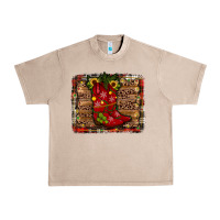 French Oak cowboy boots christmas Urban Heavy Tee - JahusDesignShop