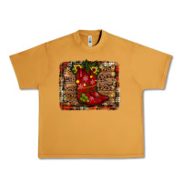Peanut Butter cowboy boots christmas Urban Heavy Tee - JahusDesignShop