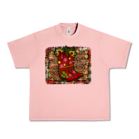 Salmon cowboy boots christmas Urban Heavy Tee - JahusDesignShop