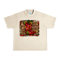 Sandshell cowboy boots christmas Urban Heavy Tee - JahusDesignShop