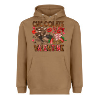 Toasted Coconut Chcolate is my Valentine Heavyweight Hoodie - CowhideDigitalArt