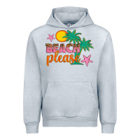 Heather Grey beach please Urban Hoodie - Artiststas