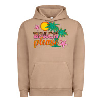 Pigment Burro beach please Urban Hoodie - Artiststas