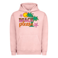 Pigment Salmon beach please Urban Hoodie - Artiststas
