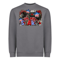 Storm Oh my stars pig Heavyweight Sweatshirt - CowGirlArtShop