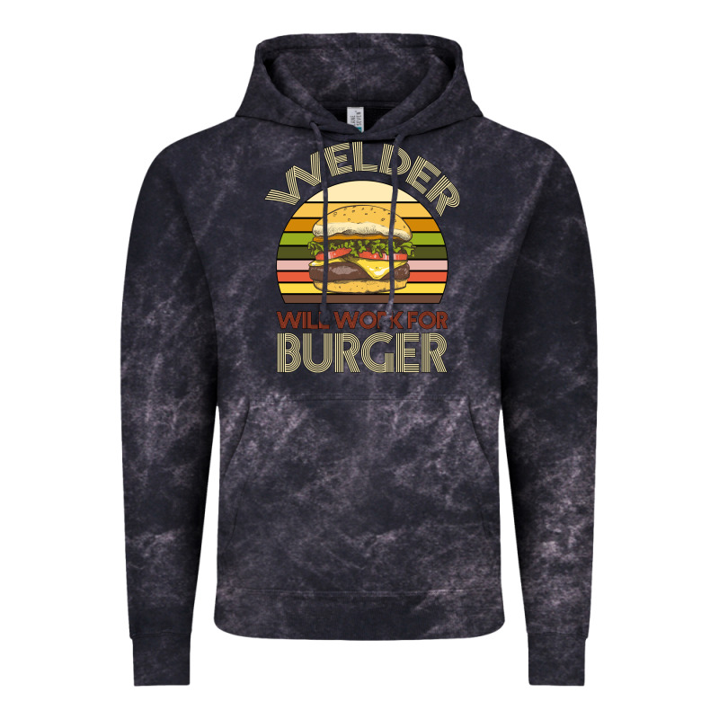 Welder Wıll Work For Burger Vintage Hoodie by Bettercallsaul | Teevron
