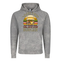 Cloud Rock Welder Wıll Work For Burger Vintage Hoodie - Bettercallsaul