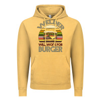 Vintage Mustard Welder Wıll Work For Burger Vintage Hoodie - Bettercallsaul