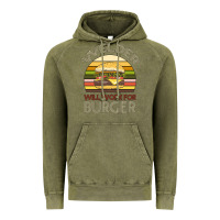 Vintage Olive Welder Wıll Work For Burger Vintage Hoodie - Bettercallsaul
