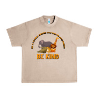 French Oak In a World Where You Can Be Anything Bee Kind Urban Heavy Tee - Bettercallsaul