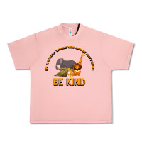 Salmon In a World Where You Can Be Anything Bee Kind Urban Heavy Tee - Bettercallsaul