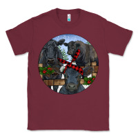 Burgundy Black Angus Family Classic Tee - RanaPortraitStore