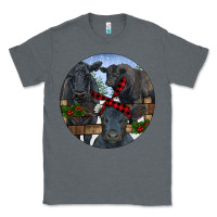 Charcoal Heather Black Angus Family Classic Tee - RanaPortraitStore