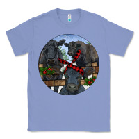 Colony Blue Black Angus Family Classic Tee - RanaPortraitStore