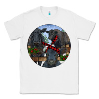 White Black Angus Family Classic Tee - RanaPortraitStore