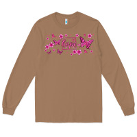 Toasted Coconut hope breast cancer butterfly Long Sleeve Tee - Jasminsmagicworld