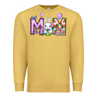 Antique Gold easter day mom Premium Sweatshirt - CowhideDigitalArt